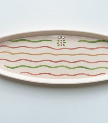 Bandeja Ovalada Colores - Colección Navidad 2025