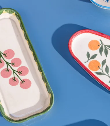 Bandeja Recta Tomato - Colección Mare