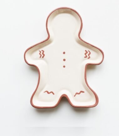 Plato Gengibre Rojo - Colección Navidad 2025