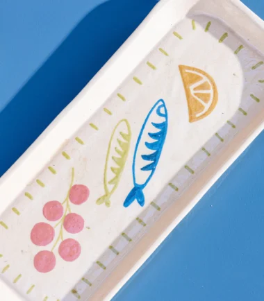 Bandeja Recta Costa y Cosecha - Colección Mare