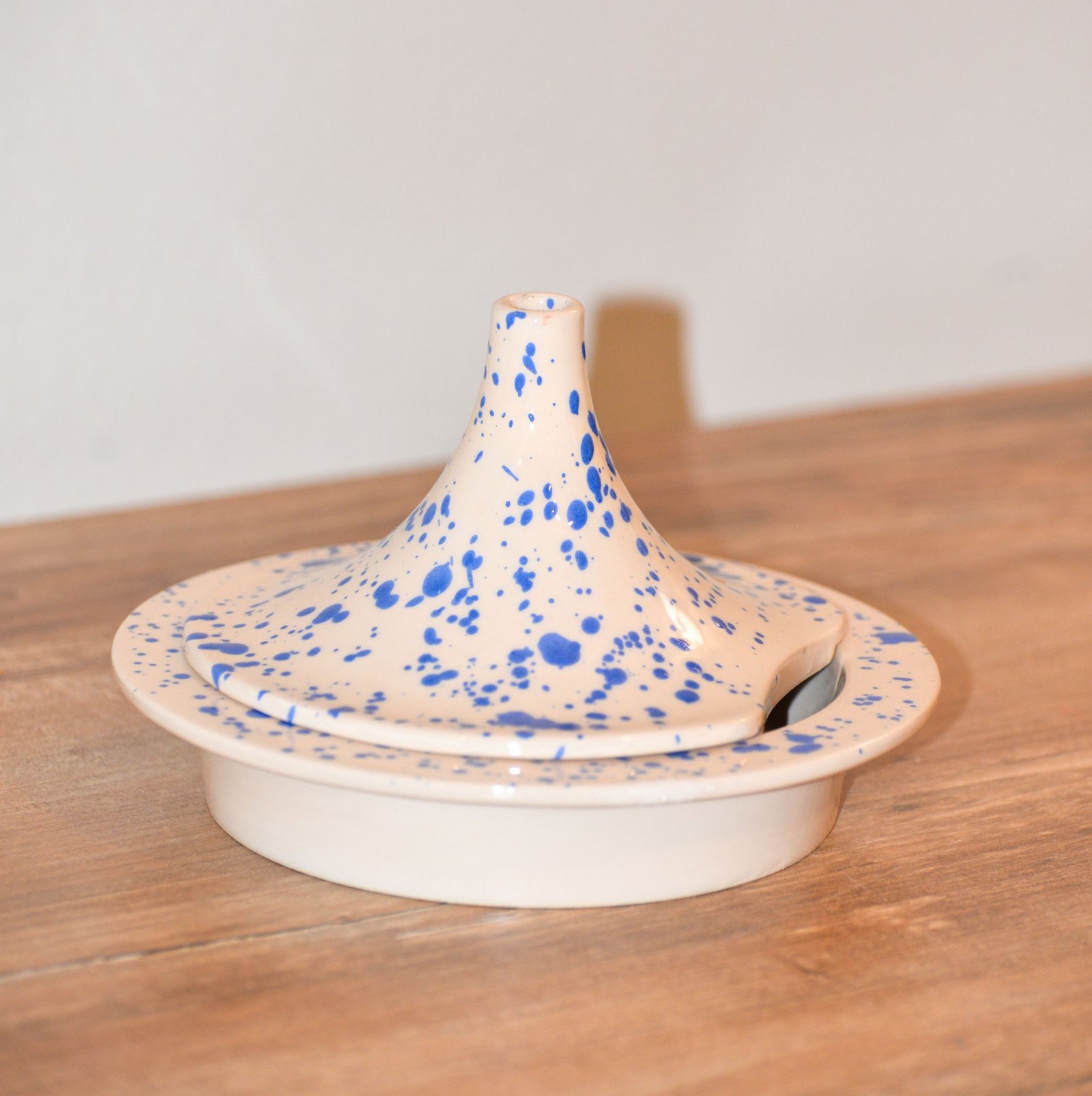 Porta Espiral Tajine Granito Azul
