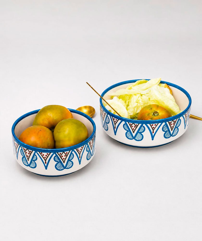 Duo Ensaladeras Rectas Marrakech