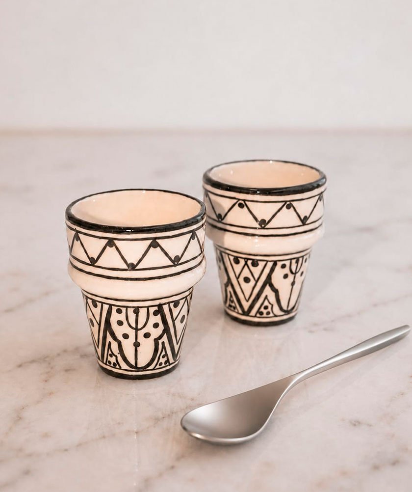 2 Tazas Pequeñas Café Fez
